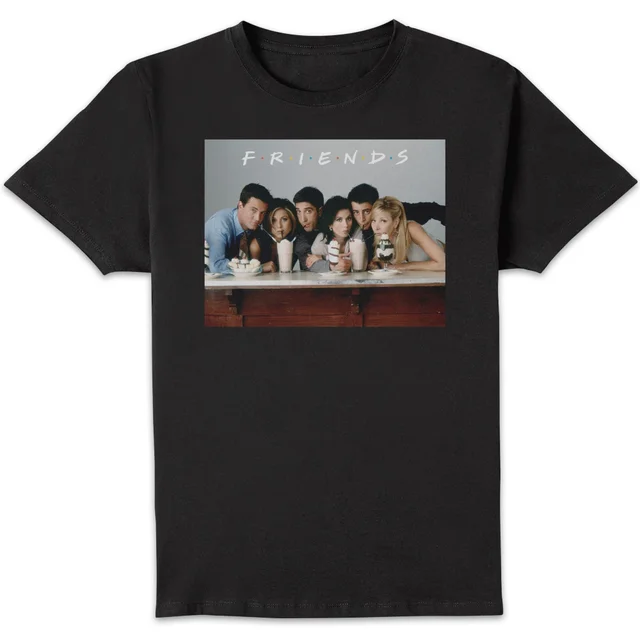 Friends Milkshake Men's T-Shirt - Black