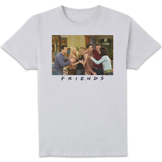 Friends Cast Shot Men's T-Shirt - White