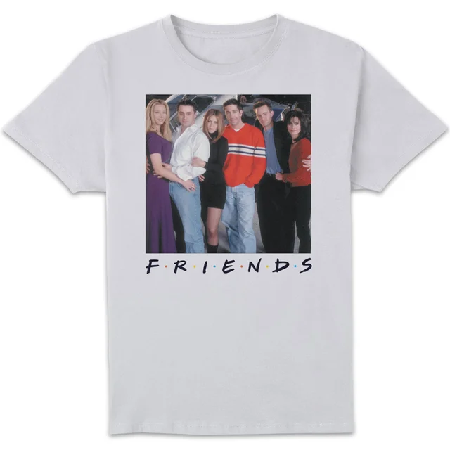 Friends Cast Pose Men's T-Shirt - White