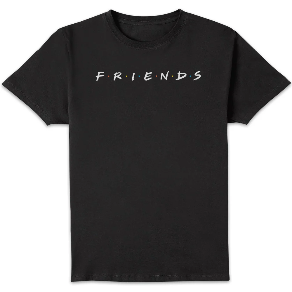 Friends Logo Men's T-Shirt - Black - S Image 1