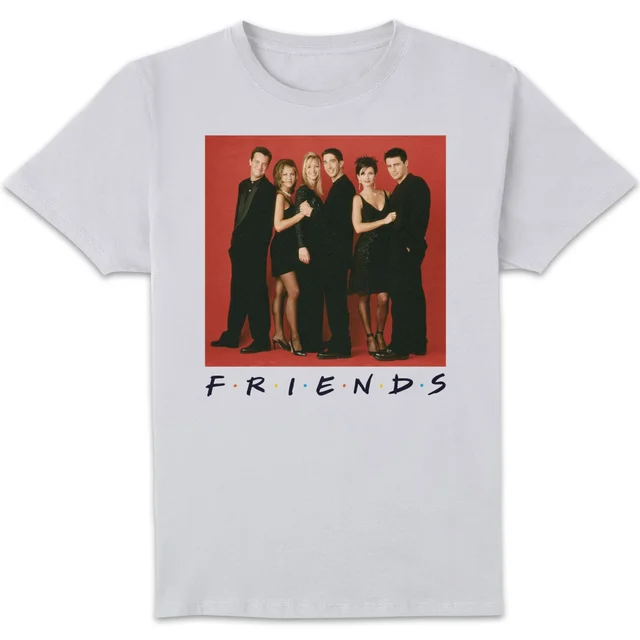 Friends Character Pose Men's T-Shirt - White