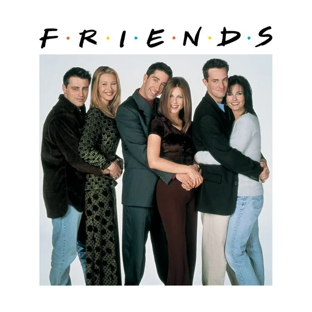 Friends Group Shot Men's T-Shirt - White