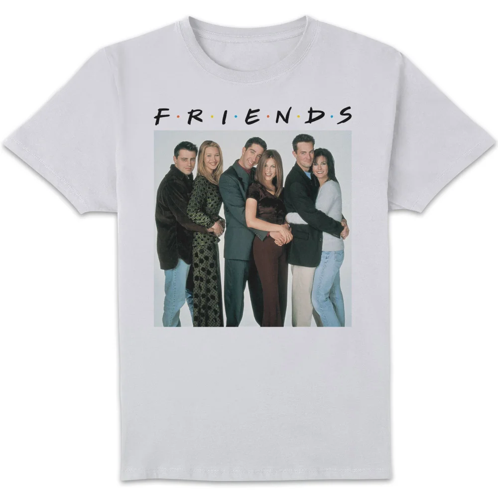 Friends Group Shot Men's T-Shirt - White - S Image 1