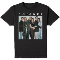 Friends Group Shot Men's T-Shirt - Black - undefined undefined