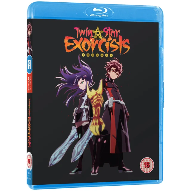 Twin Star Exorcists - Part 1 Standard Blu-Ray with Limited Edition Slipcase