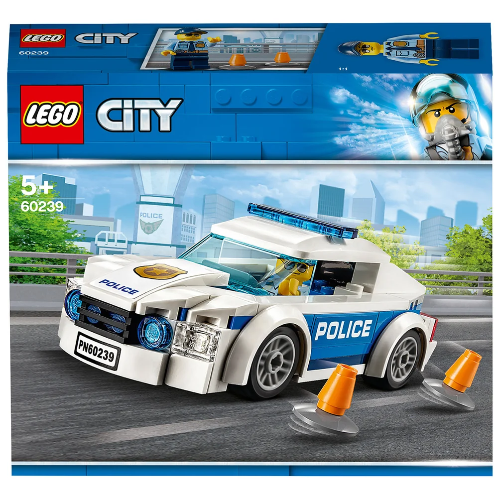 LEGO City: Police Patrol Chase Car Toy with Policeman (60239) Image 1