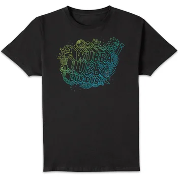 Rick and Morty Wubba Lubba Dub Dub Men's T-Shirt - Black