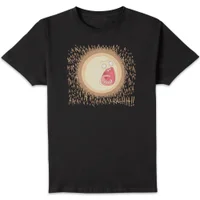 Rick and Morty Screaming Sun Men's T-Shirt - Black - undefined undefined