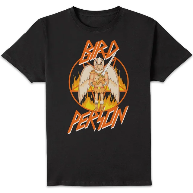 Rick and Morty Bird Person Men's T-Shirt - Black