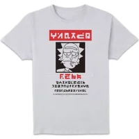 Rick and Morty Wanted Rick Men's T-Shirt - White - undefined undefined