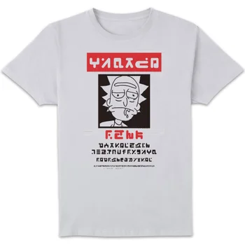 Rick and Morty Wanted Rick Men's T-Shirt - White