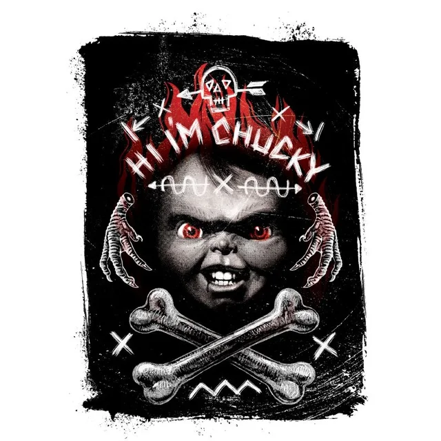 Chucky Hi I'm Chucky Men's T-Shirt - White