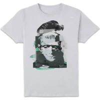 Universal Monsters Frankenstein Collage Men's T-Shirt - White - undefined undefined