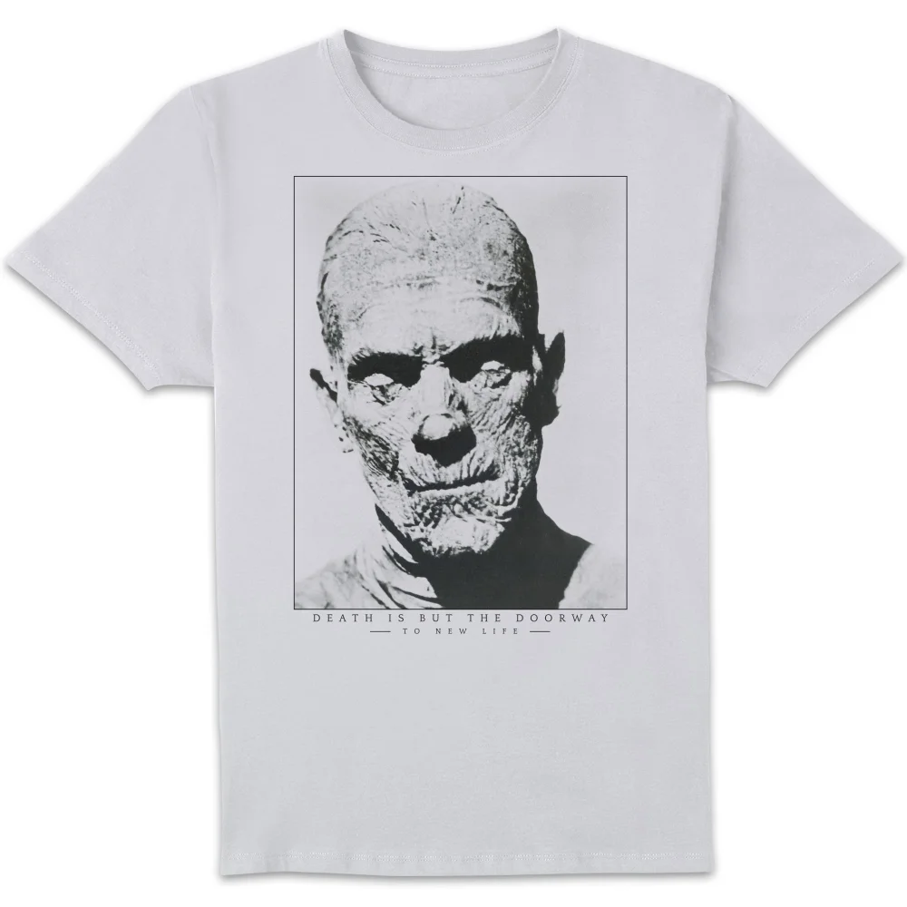 Universal Monsters The Mummy Portrait Men's T-Shirt - White - S Image 1
