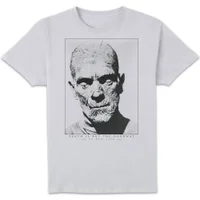Universal Monsters The Mummy Portrait Men's T-Shirt - White