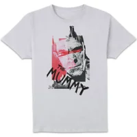 Universal Monsters The Mummy Collage Men's T-Shirt - White - undefined undefined