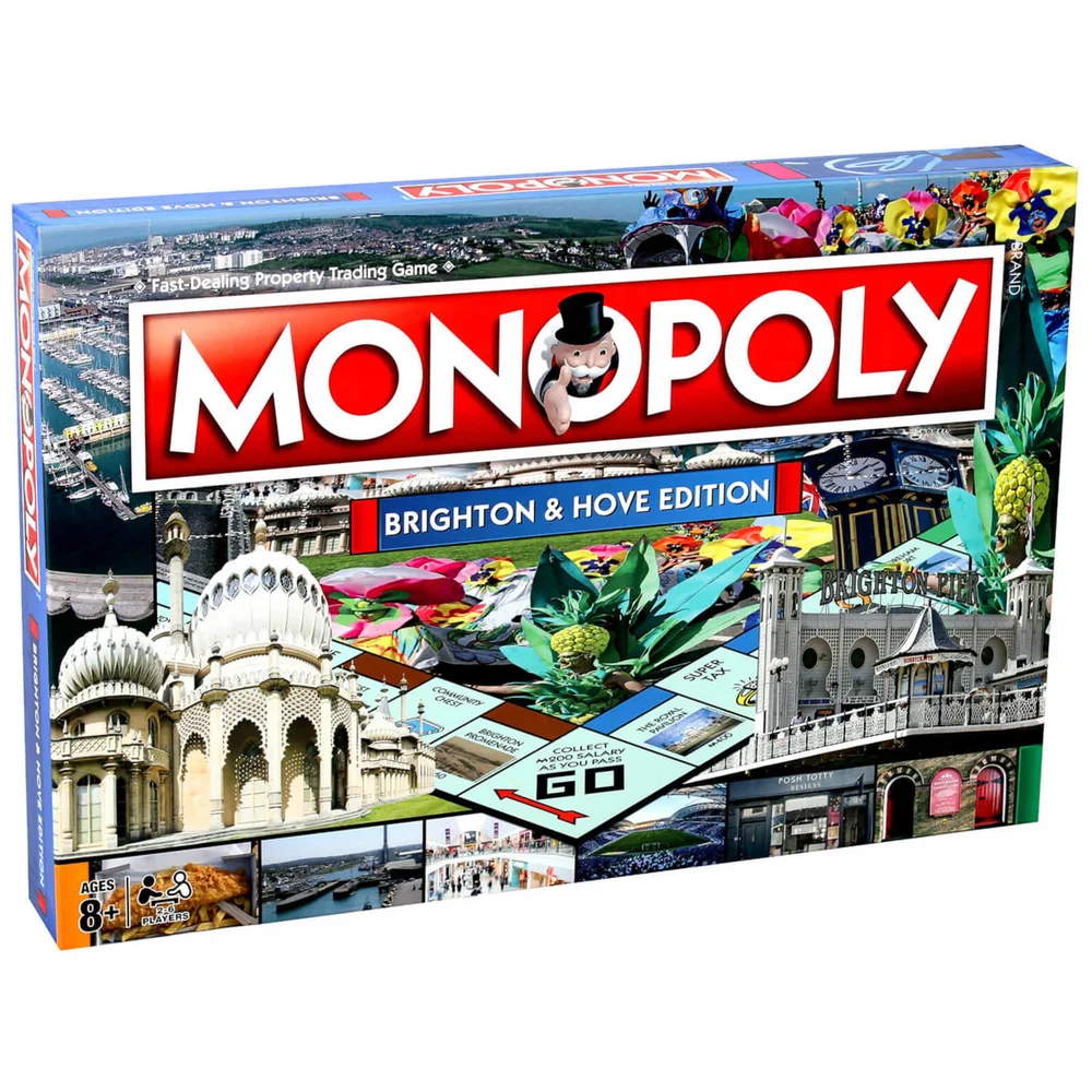 Monopoly Board Game - Brighton Edition Image 1
