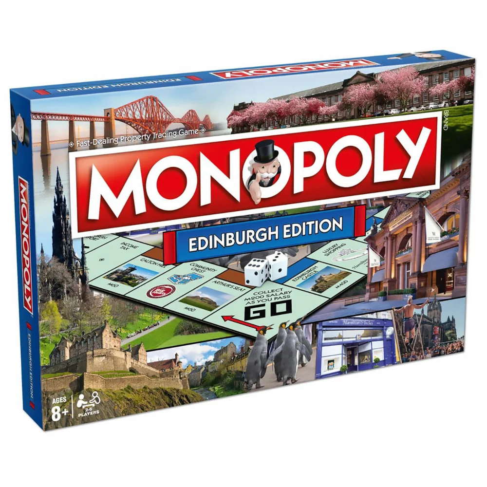 Monopoly Board Game - Edinburgh Edition Image 1