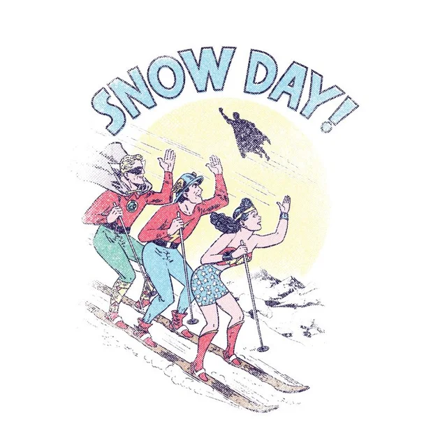 DC Snow Day! Men's Christmas T-Shirt - White