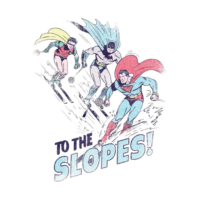 DC To The Slopes! Men's Christmas T-Shirt - White