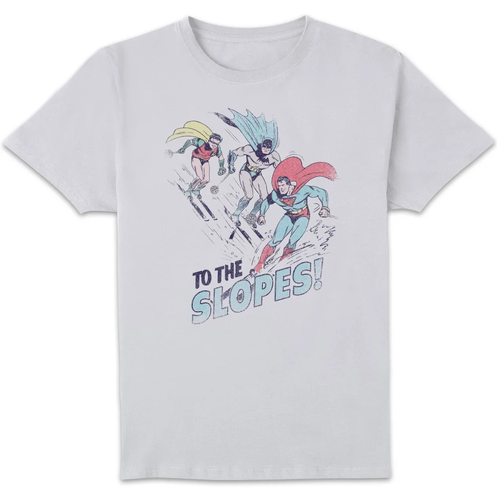 DC To The Slopes! Men's Christmas T-Shirt - White - S Image 1