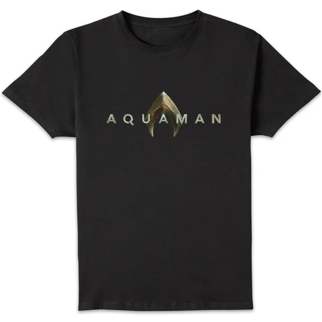 Aquaman Title Men's T-Shirt - Black