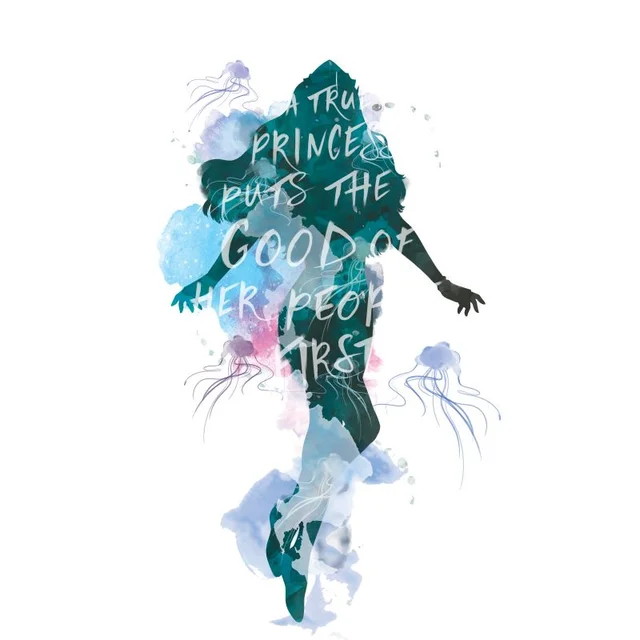 Aquaman Mera True Princess Men's T-Shirt - White