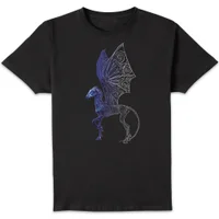 Fantastic Beasts Tribal Thestral Men's T-Shirt - Black - undefined undefined
