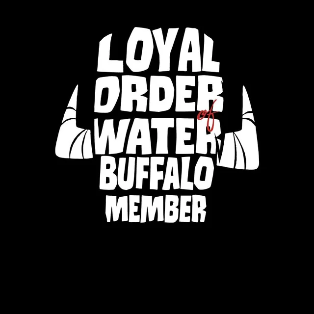 The Flintstones Loyal Order Of Water Buffalo Member Men's T-Shirt - Black