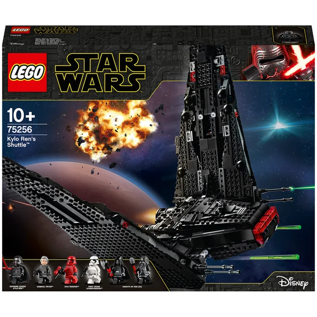LEGO Star Wars: Kylo Rens Shuttle Building Set (75256)