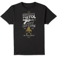 Looney Tunes ACME Disintegrating Pistol Men's T-Shirt - Black - undefined undefined