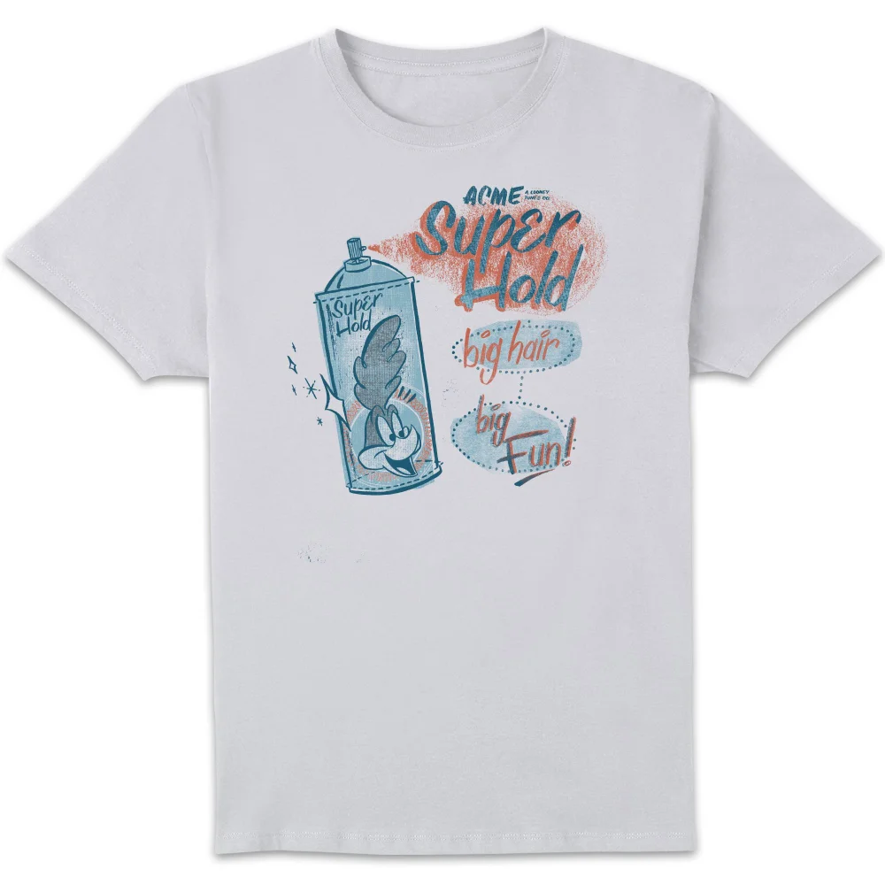 Looney Tunes ACME Super Hold Men's T-Shirt - White - S Image 1