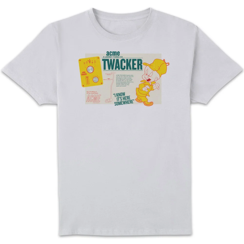 Looney Tunes ACME Twacker Men's T-Shirt - White - S Image 1