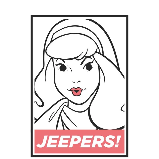 Scooby Doo Jeepers! Men's T-Shirt - White