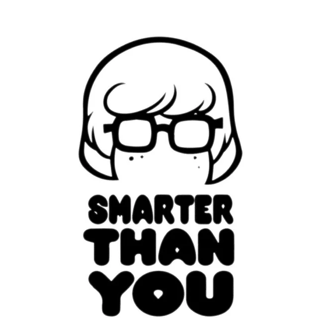 Scooby Doo Smarter Than You Men's T-Shirt - White