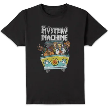 Scooby Doo Mystery Machine Heavy Metal Men's T-Shirt - Black