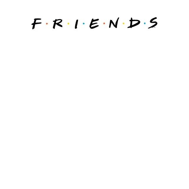Friends Logo Men's T-Shirt - White