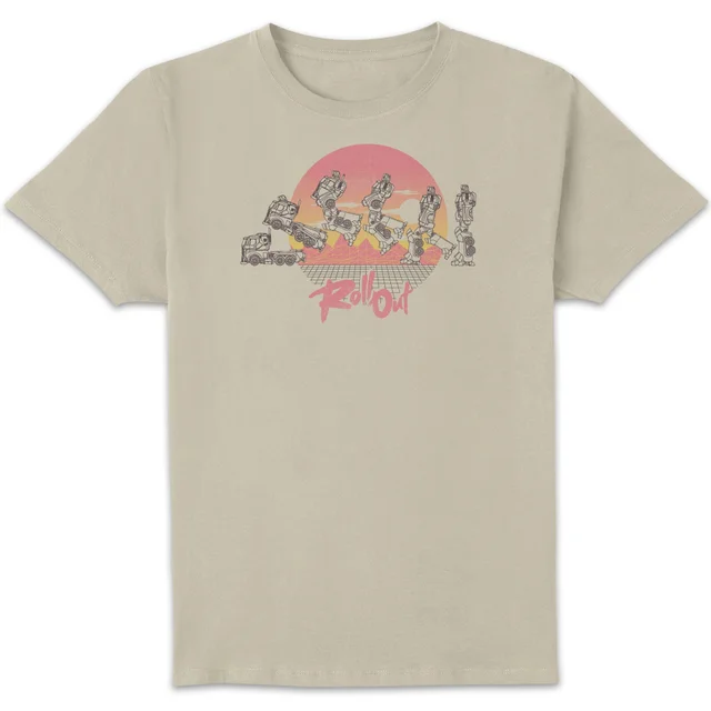 Transformers Roll Out T-Shirt - White Vintage Wash