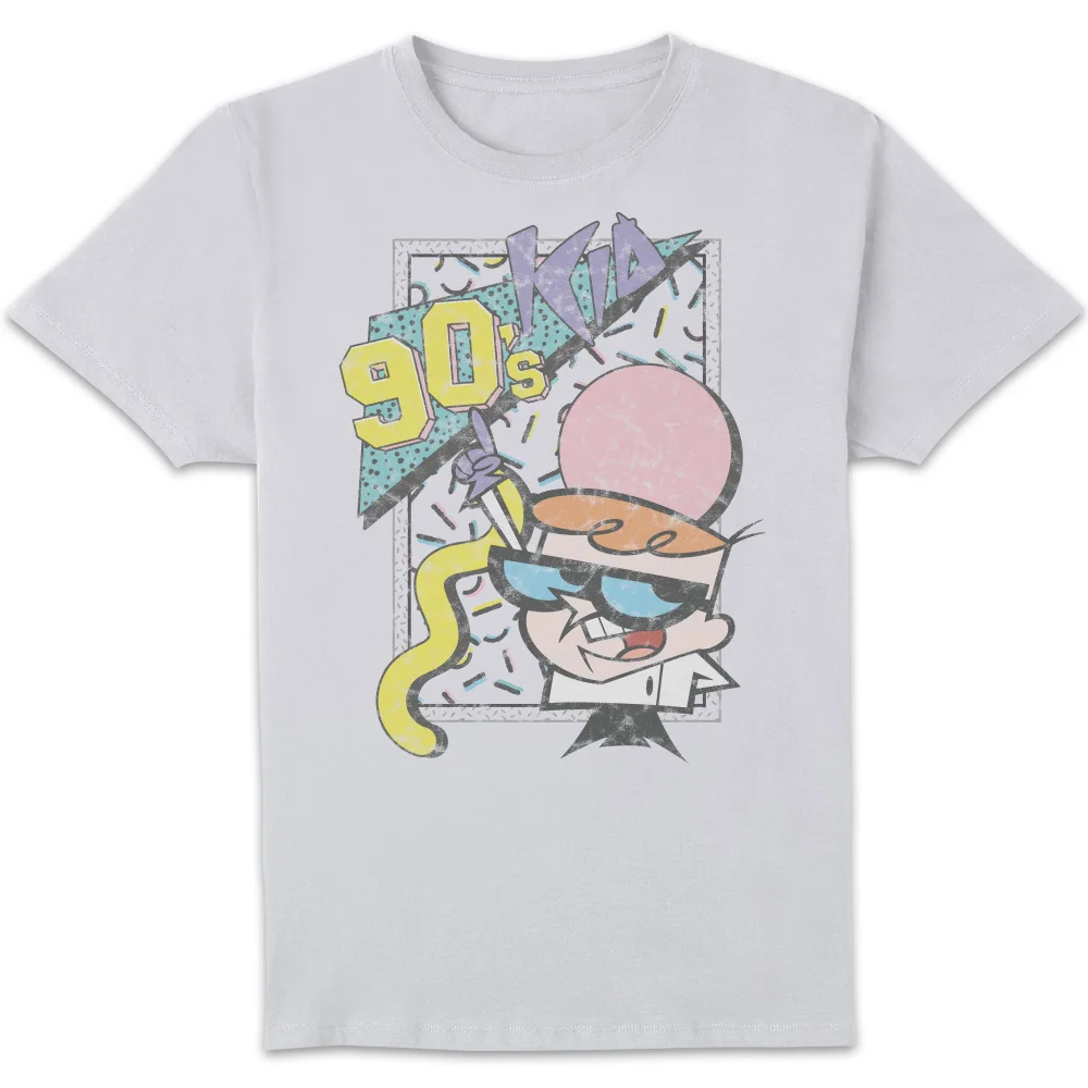 Cartoon Network Spin-Off Dexter's Laboratory 90's Kid T-Shirt - White - S Image 1