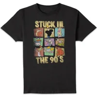 Cartoon Network Stuck In The 90s Men's T-Shirt - Black - undefined undefined