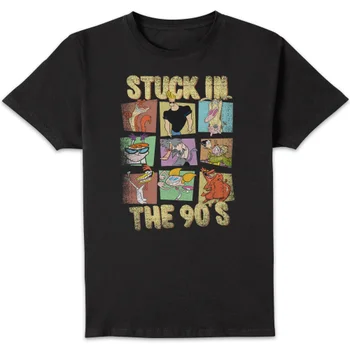 Cartoon Network Stuck In The 90s Men's T-Shirt - Black
