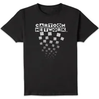 Cartoon Network Logo Fade Men's T-Shirt - Black - undefined undefined