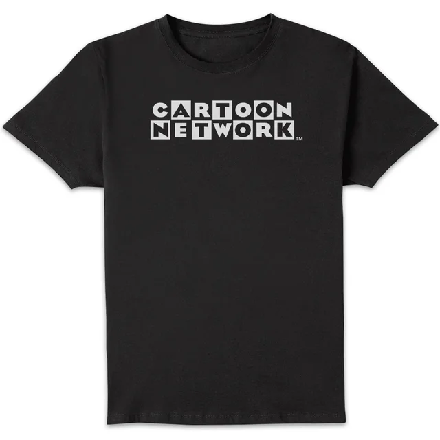 Cartoon Network Logo Men's T-Shirt - Black