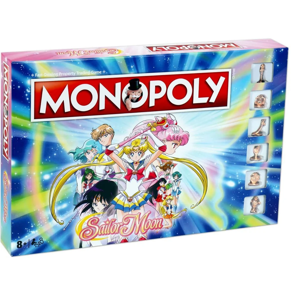 Monopoly Board Game - Sailor Moon Edition Image 1