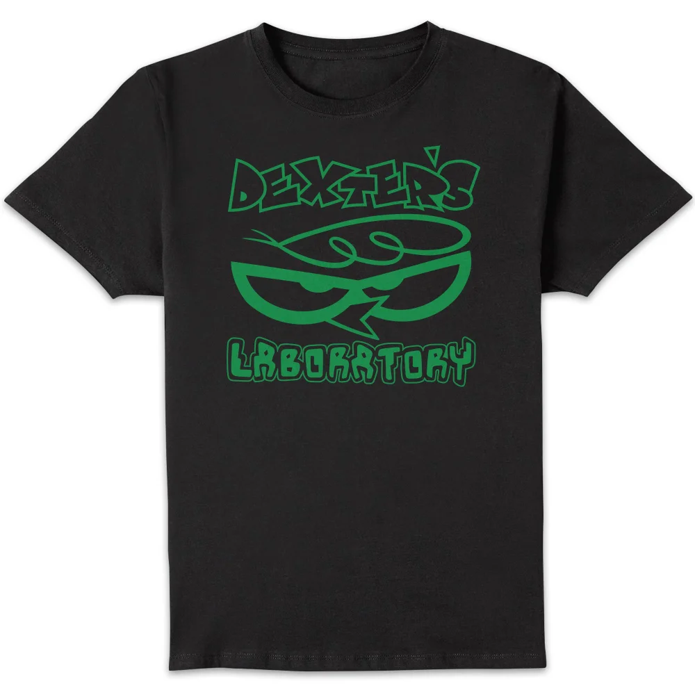 Dexters Lab Logo Men's T-Shirt - Black - S Image 1