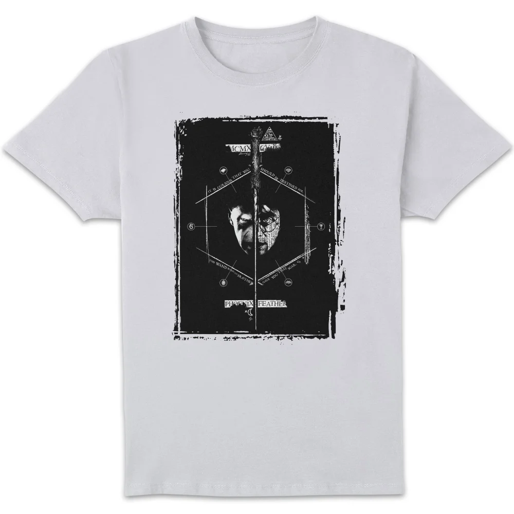Harry Potter Harry Voldemort Wand Men's T-Shirt - White - S Image 1