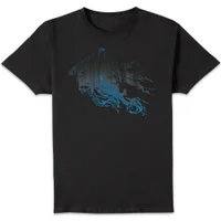 Harry Potter Dementor Silhouette Men's T-Shirt - Black - undefined undefined
