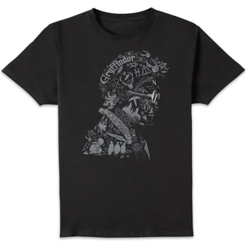 Harry Potter Harry Potter Head Men's T-Shirt - Black