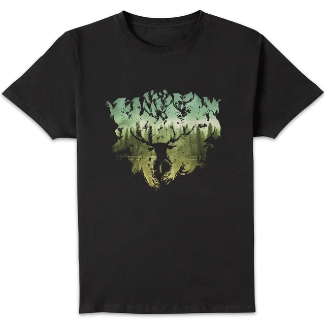 Harry Potter Patronus Lake Men's T-Shirt - Black