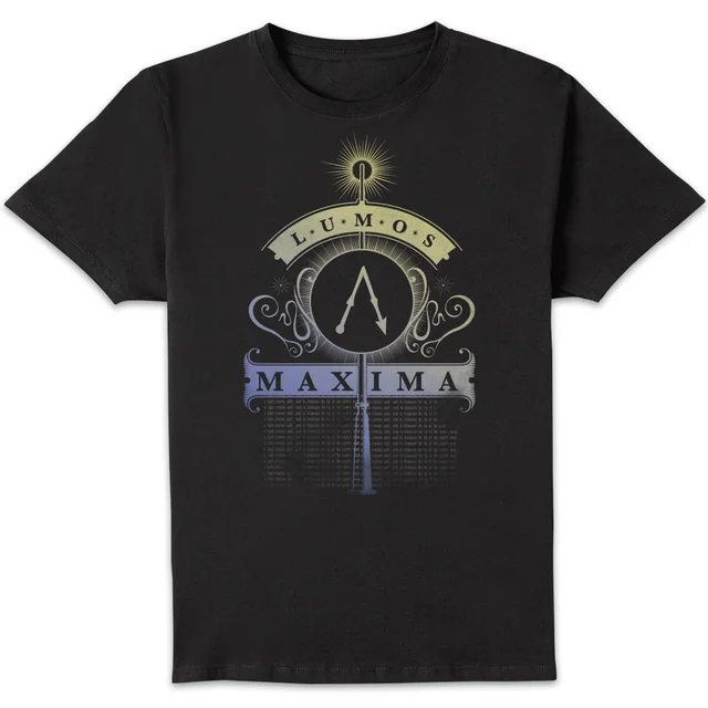Harry Potter Lumos Maxima Men's T-Shirt - Black